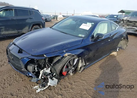 2022 Infiniti Q60 Red Sport 400 Awd z USA, uszkodzony, nr VIN JN1FV7LL2NM680996